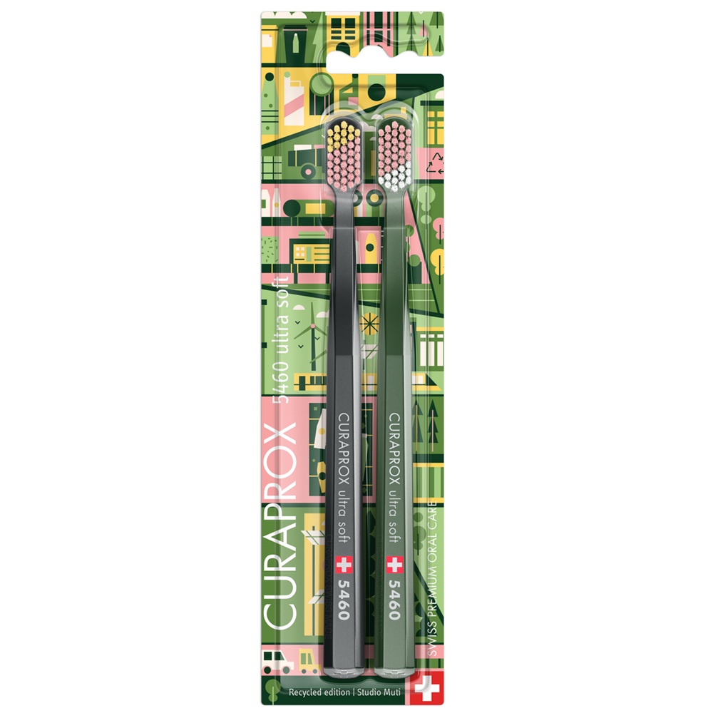 Pachet periute de dinti CS 5460 Ultra Soft, 2 bucati, Curaprox