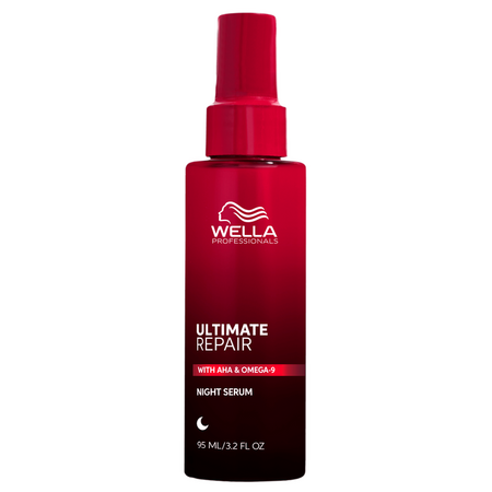 Tratament de noapte pentru par deteriorat si electrizat Ultimate Repair Night Serum, 95 ml, Wella Professionals