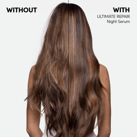 Tratament de noapte pentru par deteriorat si electrizat Ultimate Repair Night Serum, 30 ml, Wella Professionals 672261