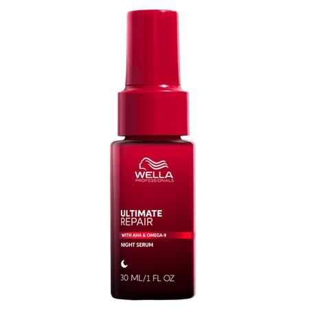 Tratament de noapte pentru par deteriorat si electrizat Ultimate Repair Night Serum, 30 ml, Wella Professionals