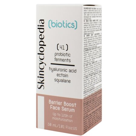 Ser facial hidratant cu acid hialuronic, ectoina si squalene Biotics, 30 ml, Skincyclopedia 698943