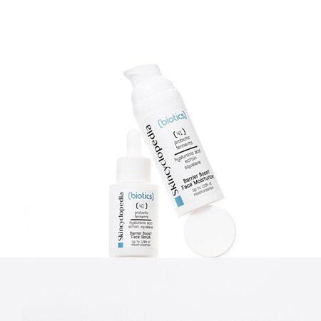 Ser facial hidratant cu acid hialuronic, ectoina si squalene Biotics, 30 ml, Skincyclopedia 698946