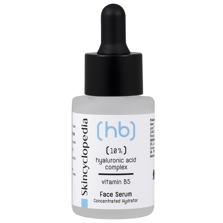 Ser facial hidratant cu  10% acid hialuronic si vitamina B5 HB, 30 ml, Skincyclopedia 672276