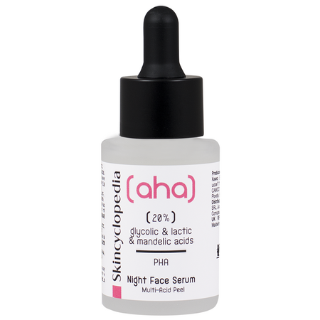 Ser pentru fata cu 20% AHA + PHA, acid lactic si glicolic, 30 ml, Skincyclopedia 672299
