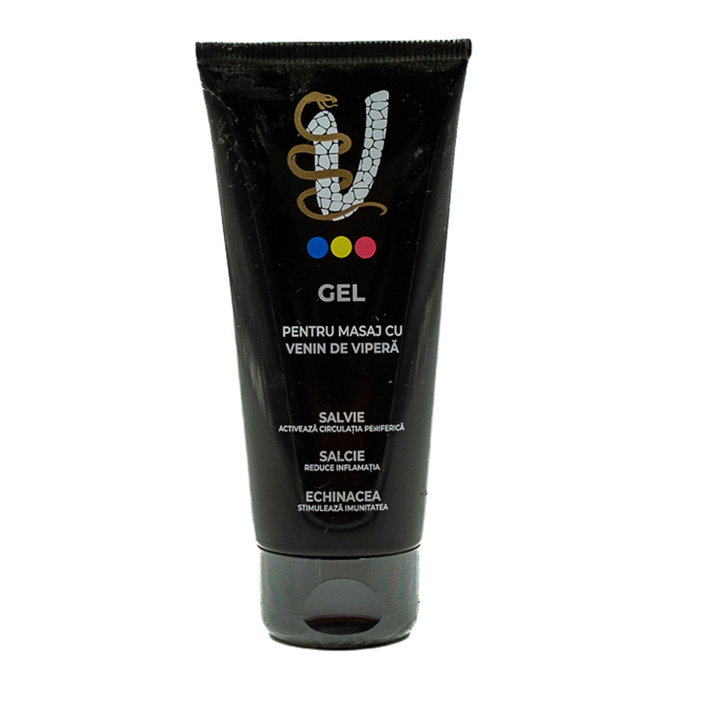 Gel pentru masaj cu venin de vipera, 75 ml, Viper Cosmetics