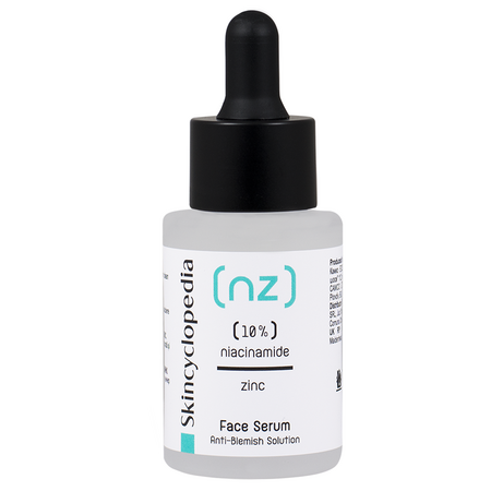 Ser pentru tenul predispus la acnee cu 10 % niacinamida si 1% zinc NZ, 30 ml, Skincyclopedia 672322