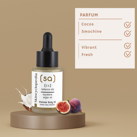 Ulei iluminator pentru corp Shimmer 5% Radiance Oils, 30 ml, Skincyclopedia 672372