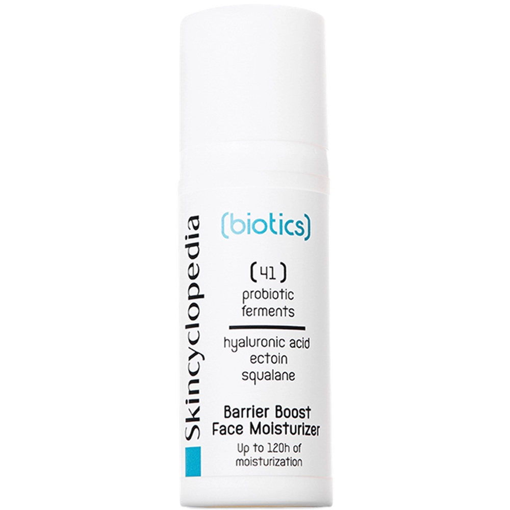 Crema de fata hidratanta cu acid hialuronic, ectoina si squalane Biotics, 50 ml, Skincyclopedia