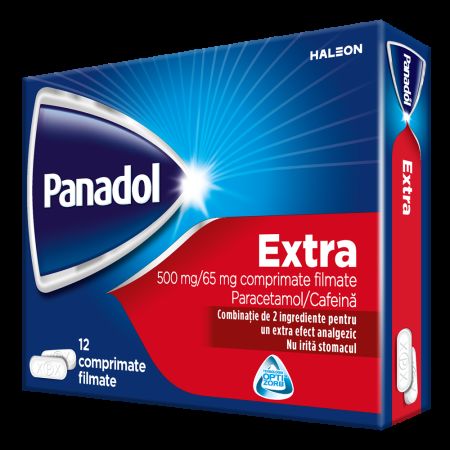 Panadol Extra, 500 mg, 12 comprimate, Haleon 706906