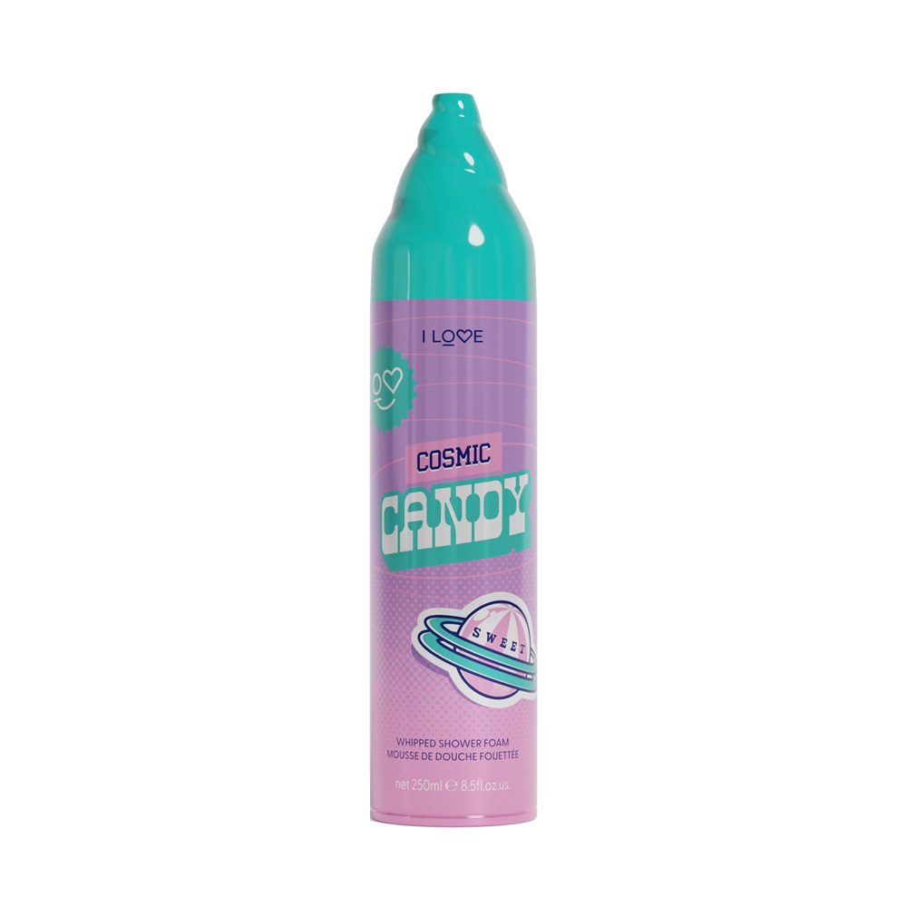 Spuma de dus Cosmic Candy, 250 ml, I Love