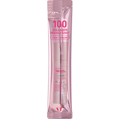 Ser facial cu colagen si cica reedle Collagen Reedle Shot, 2 ml x 10 bucati, VT Cosmetics 672794
