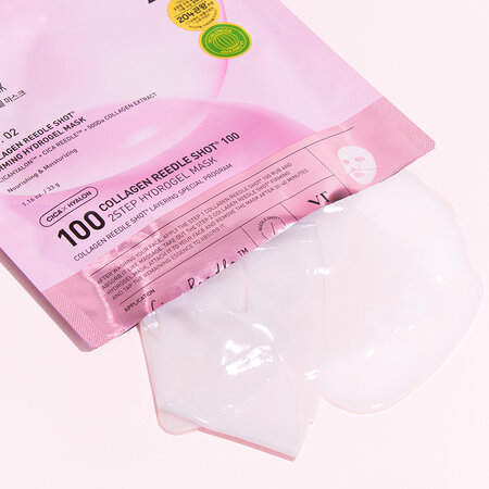 Masca hidrogel cu colagen si cica reedle Collagen Reedle Shot 100, 33 g + 1.5 g, VT Cosmetics 672800