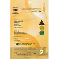Masca hidrogel cu vitamina C Vita-Light Reedle Shot 100, 33 g + 1.5 g, VT Cosmetics