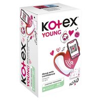 Absorbante zilnice Normal Young, 40 bucati, Kotex