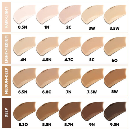 Concealer 2 in 1 nuanta 4.5 N Glide and Hide Blurring, 8 g, Tirtir 673063