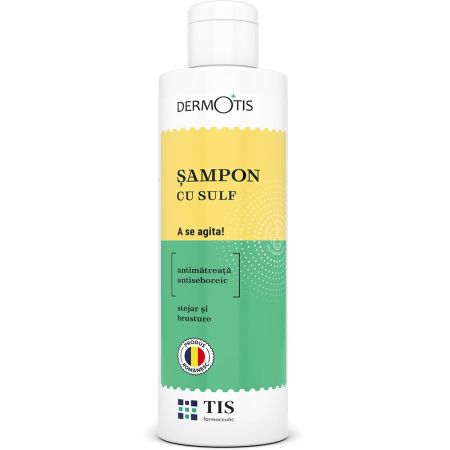 Sampon cu sulf Dermotis, 100 ml, Tis Farmaceutic