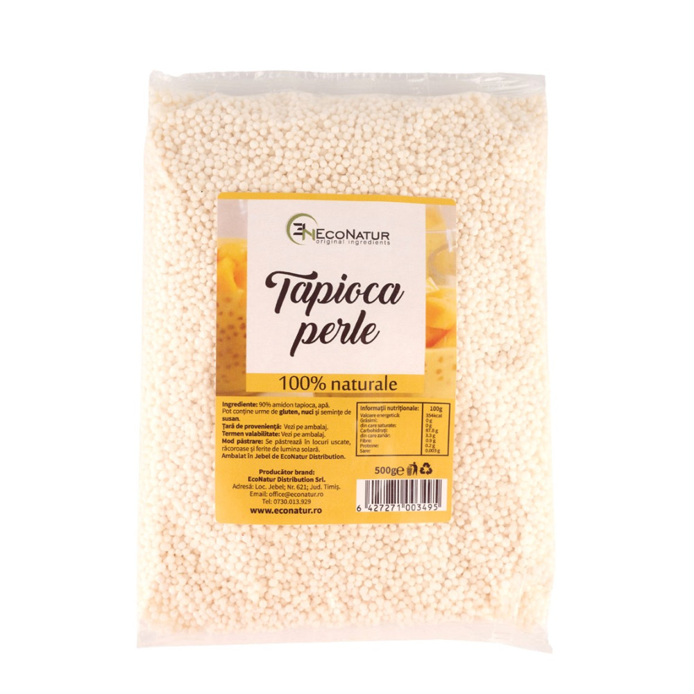 Tapioca perle, 500 g, EcoNatur