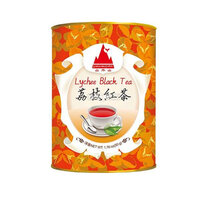 Ceai negru cu gust de Litchi Shan Wai Shan, 50 g, EcoNatur