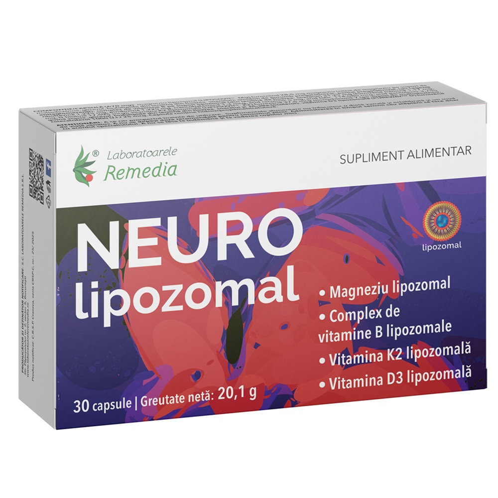 Neuro Lipozomal, 30 capsule, Remedia