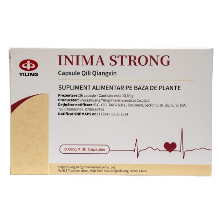 Inima Strong, 36 capsule, Yiling Pharmaceutical