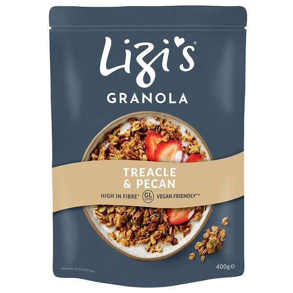 Musli cu melasa si pecan, 400 g, Lizi's