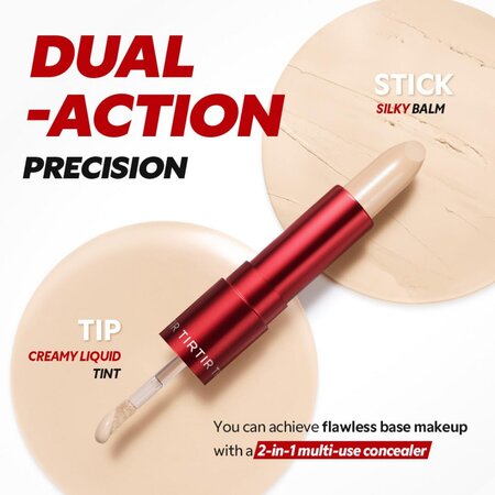 Concealer 2 in 1 nuanta 3 W Glide and Hide Blurring, 8 g, Tirtir 673244