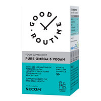 Pure Omega-3 Vegan Good Routine, 30 capsule gelatinoase moi, Secom