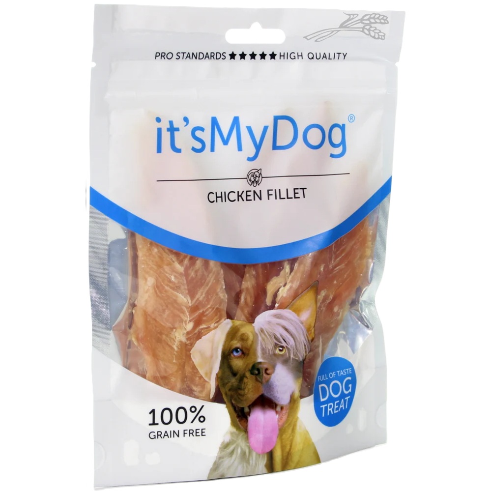 Recompense cu piept de pui pentru caini It'S My Dog, 85 g, Natural Health