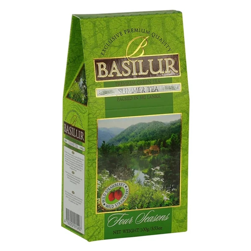 Refill Ceai verde Summer Tea, 100 g, Basilur