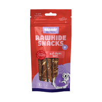Recompense pentru caini Roll Sticks Beef, 80 g, Braaaf