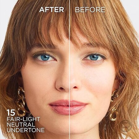 Fond de ten si corector 2 in 1 Infaillible Skin Ink 15 Light Neutral, 15 ml, L'Oreal Paris 673604