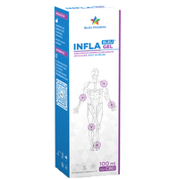 Gel pentru reducerea durerii si inflamatiei articulare Infla Bleu, 100 ml, Bleu Pharma