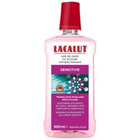 Apa de gura micelara cu actiune antibacteriana Sensitive Lacalut, 500 ml, Theiss Naturwaren