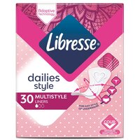 Absorbante zilnice Multistyle Normal, 30 bucati, Libresse