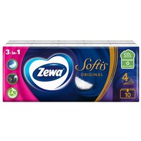 Batiste nazale Softis Protect Original, 10 pachete, Zewa