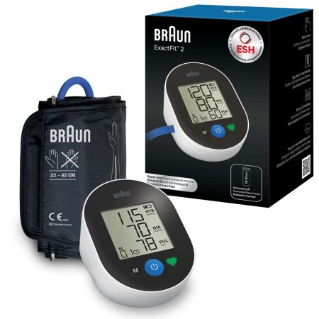 Tensiometru de brat BUA4050EU ExactFit 2, Braun 673845
