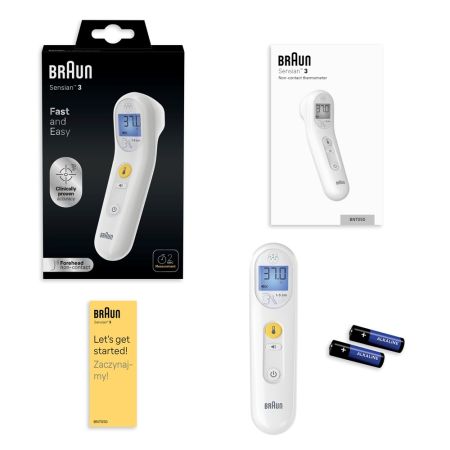 Termometru fara contact BNT050 Sensian 3, Braun 673852