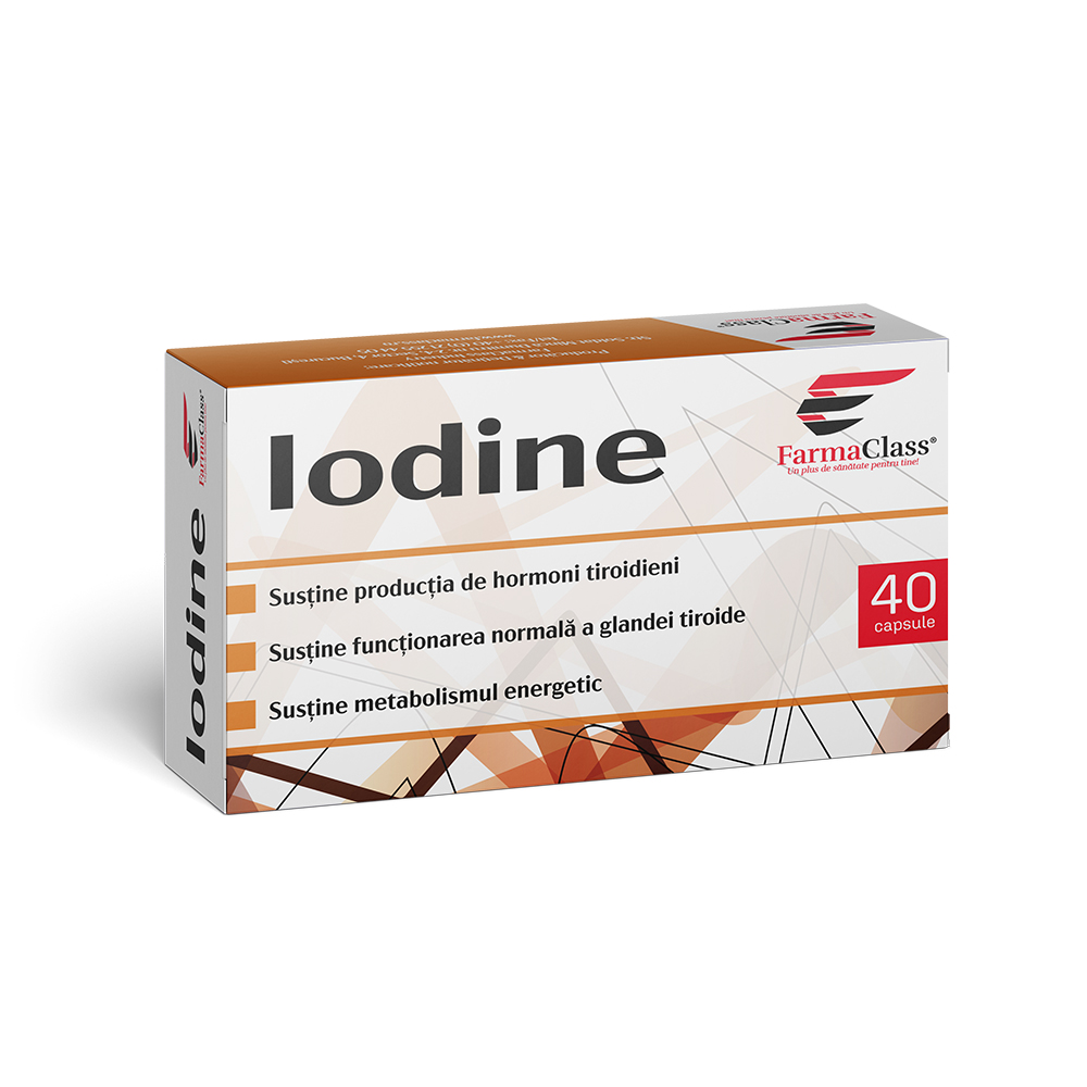Iodine, 40 capsule, Farma Class