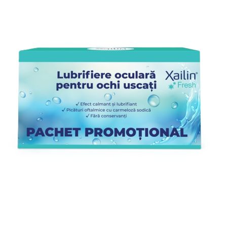 Pachet Xailin Fresh, 2x30 monodoze, Visufarma