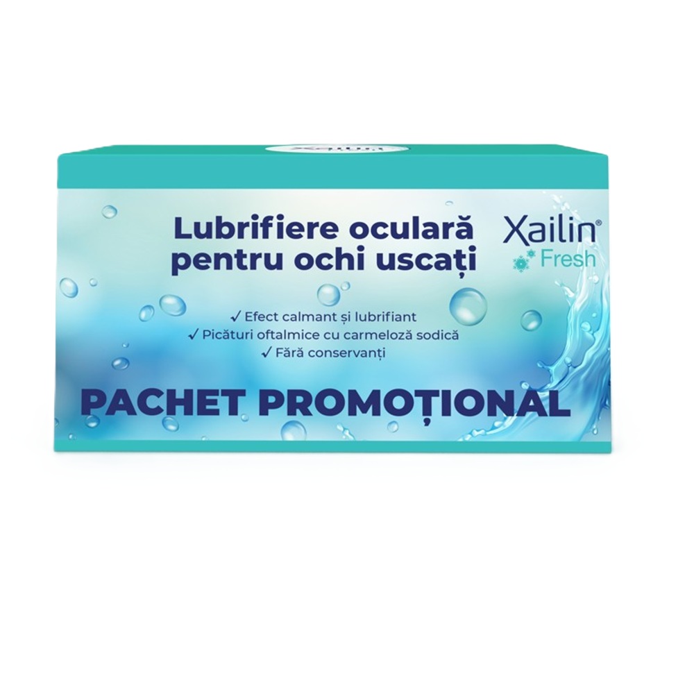 Pachet Xailin Fresh, 2x30 monodoze, Visufarma