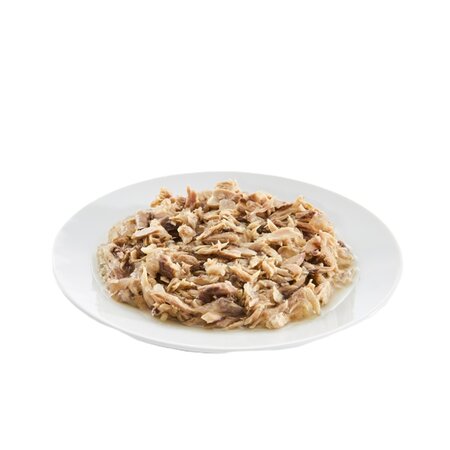 Hrana umeda cu ton si macrou in aspic pentru pisici, 85 g, Les Filous 673983