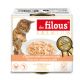 Hrana umeda cu pui si somon in aspic pentru pisici, 85 g, Les Filous 673995