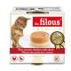 Hrana umeda cu pui si rata pentru pisici Duo Mousse, 85 g, Les Filous 674014