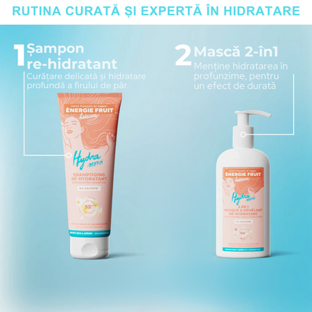 Sampon hidratant pentru par uscat si deteriorat Hydra Monoi, 250 ml, Energie Fruit 674061