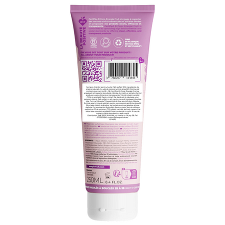 Sampon hranitor pentru par ondulat si cret Curl Coco, 250 ml, Energie Fruit 719691