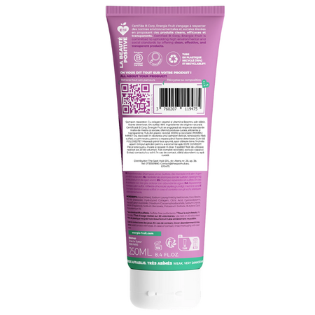 Sampon reparator pentru par foarte deteriorat Repair Collagen, 250 ml, Energie Fruit 719712