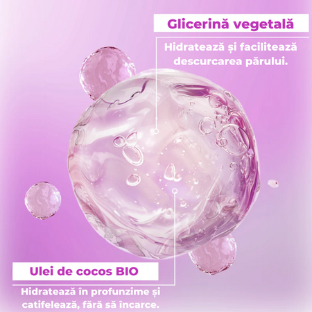 Masca si balsam 2 in 1 pentru par ondulat si cret Curl Coco, 300 ml, Energie Fruit 674100
