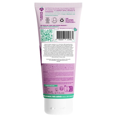 Masca si balsam 2 in 1 pentru par foarte deteriorat Repair Collagen, 200 ml, Energie Fruit 719714