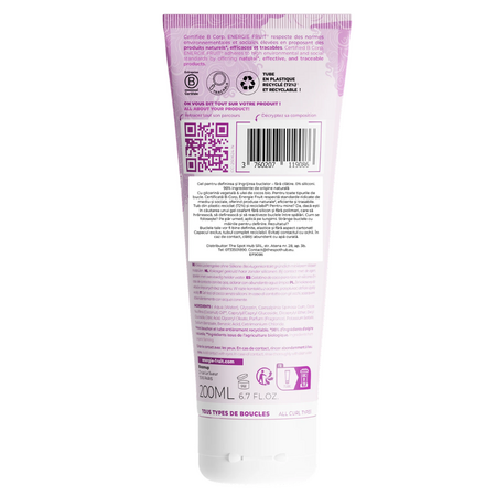 Gel fara clatire pentru definirea buclelor Curl Coco, 200 ml, Energie Fruit 719710
