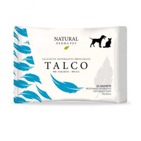 Servetele umede cu talc, 35 bucati, Natural Derma Pet
